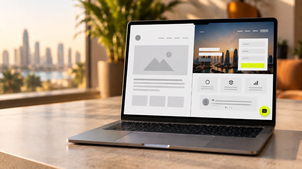 B2B web development in Dubai: Turning brochure sites into lead engines article cover